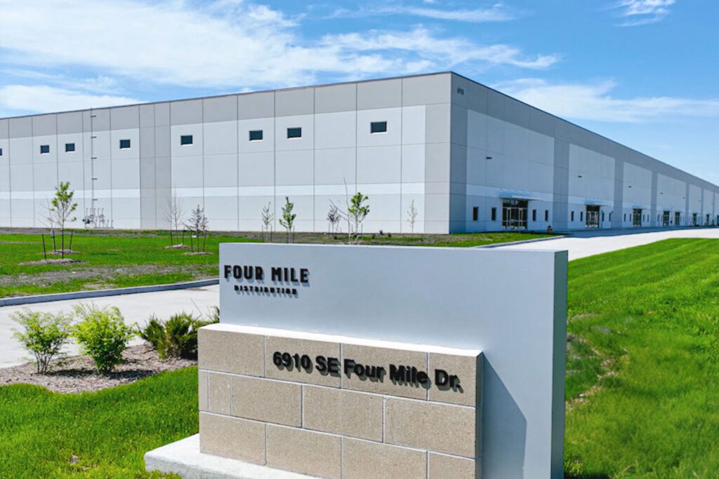 Four Mile exterior with signage